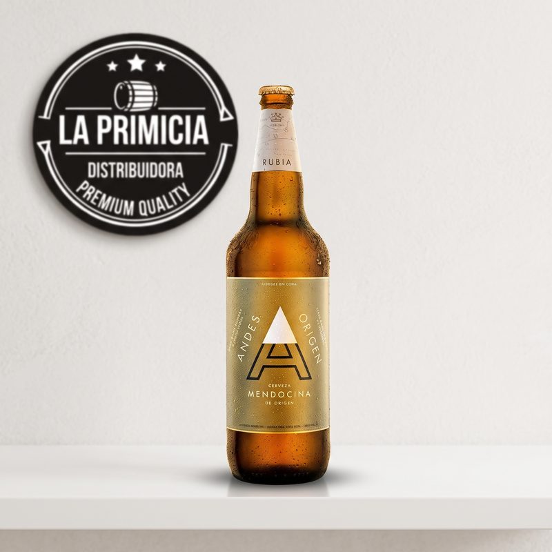 Andes Origen Botella Rubia