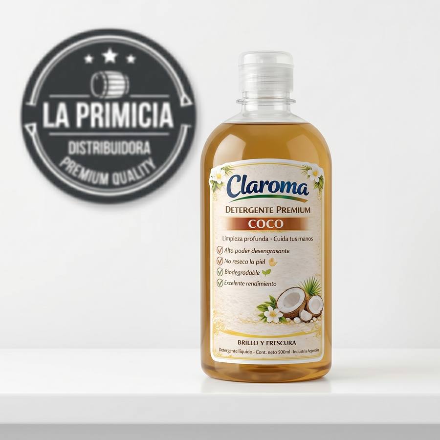 Detergente Claroma Coco 500ml