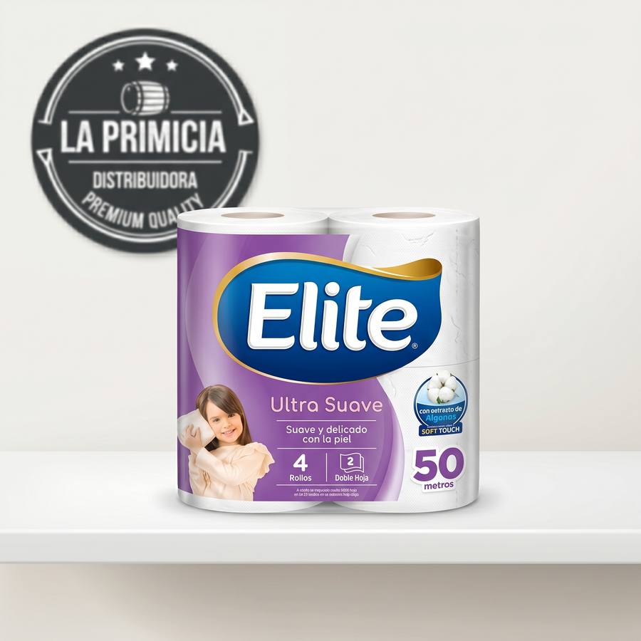 Papel Higienico Elite Ultra Suave 4x50m
