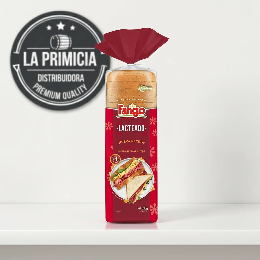 Pan Fargo Lacteado Grande 530g