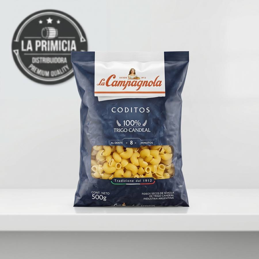 Fideos Coditos La Campagnola 500g