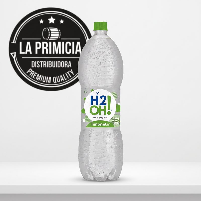 H2OH! Limón Con Gas 2.25L