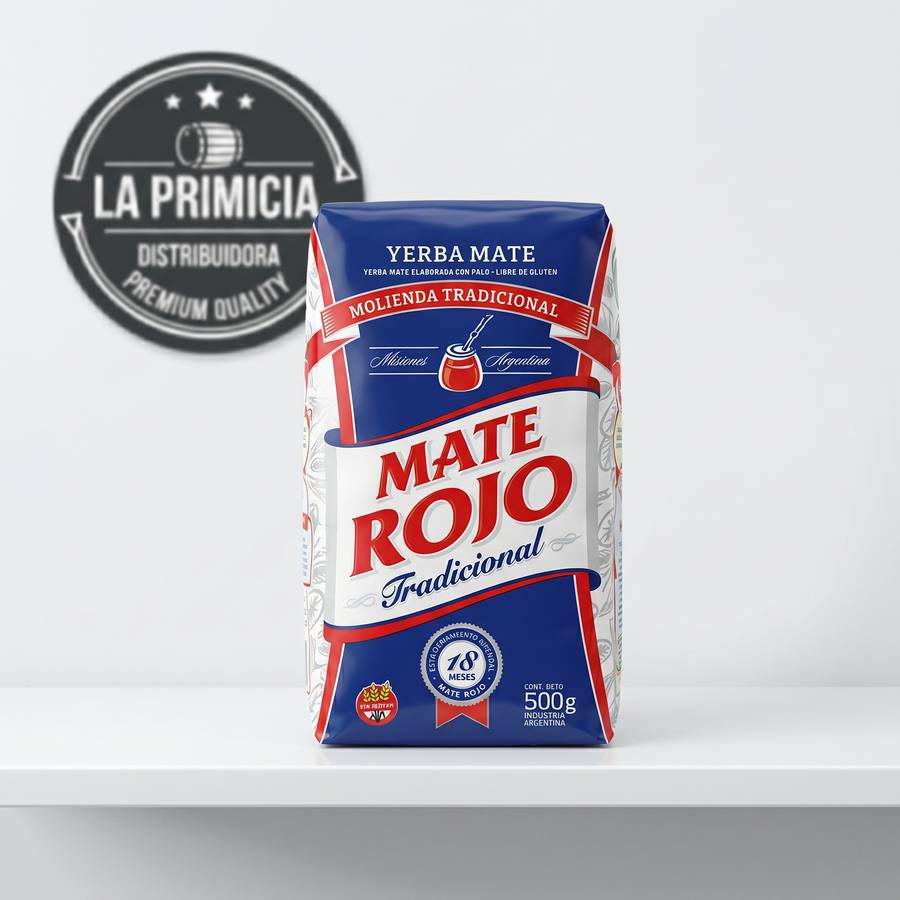 Mate Rojo Tradicional 500g